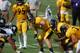 Josh Mauro lines up at right defensive end.