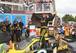 Marcos Ambrose in Sprint Cup Victory Lane at Watkins Glen in 2012.