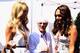Ecclestone with his daughters.