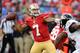 Colin Kaepernick drove the 49ers for a field goal in his only series against the Ravens.