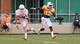 Tennessee sophomore wide receiver Josh Smith (25) has been one of the talks of camp.