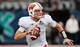 Wisconsin's Joel Stave is locked in a battle for his starting quarterback job.