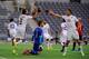 Cristian Molinario and Omar El Kaddouri celebrate a Toro goal against Brommapojkarna.
