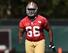 Once thought of as the possible starting center in 2014, Niners' third-round pick Marcus Martin has been relegated to backup status.