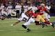 Niners No. 1 pick Jimmie Ward successfully defended this Joe Flacco pass to Jacoby Jones during San Francisco's preseason opener.