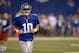 Eli Manning had another poor showing.
