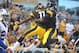 Markus Wheaton celebrates his touchdown reception with LeGarrette Blount.