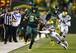 Oregon's Byron Marshall runs down the sideline against UCLA in 2013.