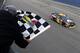 Jeff Gordon taking the checkered flag at Michigan International Speedway August 2014