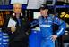 Jimmy Fennig (left) with Carl Edwards