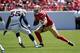 Fullback Bruce Miller satisfies both the old and new school with his superior blocking and pass-catching abilities out of the backfield.