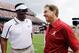 Kevin Sumlin and Nick Saban look to add to strong 2015 classes.