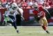 Carlos Hyde showed good speed and power against the Chargers.