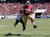 Tight end Vance McDonald hauled in the first NFL touchdown for the 49ers at Levi's Stadium.