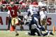 Corey Liuget approaches Colin Kaepernick in Week 3 of the preseason.