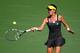 Agnieszka Radwanska hits a forehand during a U.S. Open match.