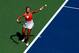 Vania King gets ready to serve during her second-round match at the 2014 U.S. Open.