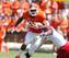 D.J. Howard and the other Clemson running backs will look to take pressure off Stoudt.