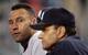 Jeter with former Yankees manager Joe Torre
