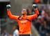 Vorm had plenty to celebrate during a successful spell with Swansea City.