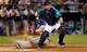 Most teams will add a third catcher in September and the Mariners went with the veteran Quintero