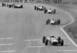 Lorenzo Bandini leads the 1966 US Grand Prix before his engine failed.