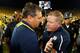 Brady Hoke and Brian Kelly