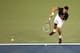 Novak Djokovic serves during his match against Andy Murray at the 2014 U.S. Open.
