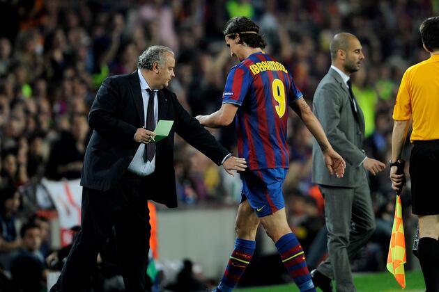 Image result for josep guardiola dan ibrahimovic