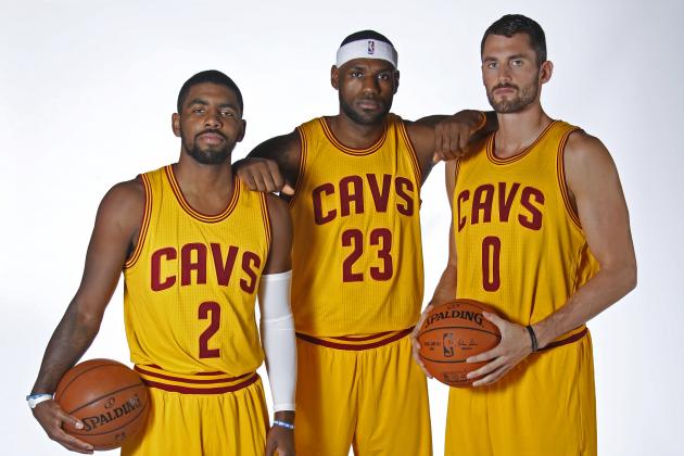  Kyrie Irving, LeBron James, and Kevin Love) need time to gel as a unit before they reach their potential (Gregory Shamus, Getty Images)