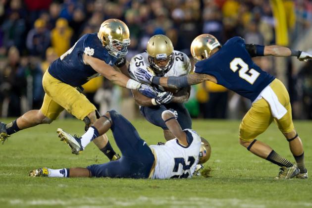 No. 10 Notre Dame vs. Navy (in Washington, D.C.)