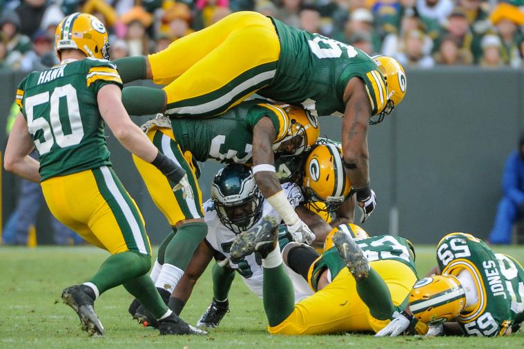 Glauser Pick No. 3: Philadelphia Eagles/Green Bay Packers Total: Under 55 Points