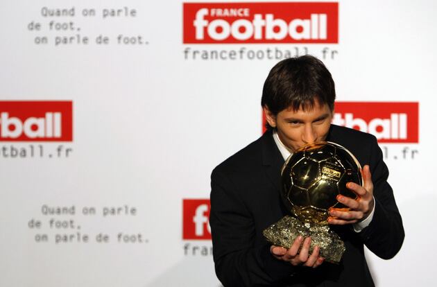 Number 2: Messi's 2009 Ballon d'Or Title