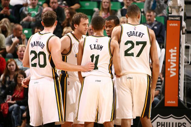 Risultati immagini per utah jazz roster
