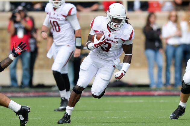 8. Texas Tech at Arkansas, Sept. 19