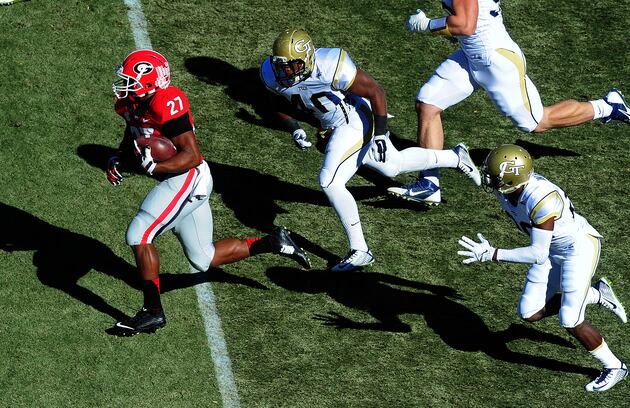 7. Georgia at Georgia Tech, Nov. 28