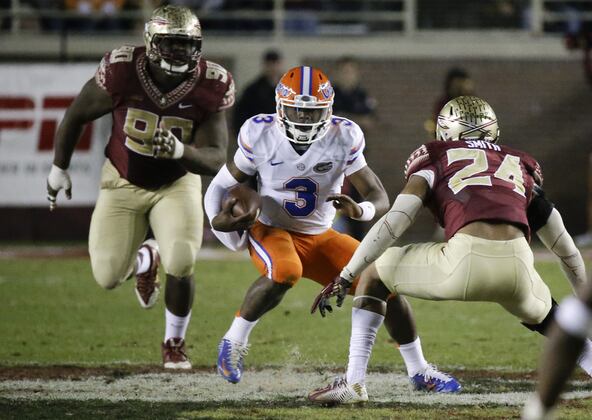4. Florida State at Florida, Nov. 28
