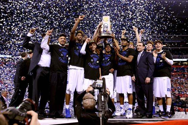NCAA Championship Game 2015 Report Card for Duke vs. Wisconsin
