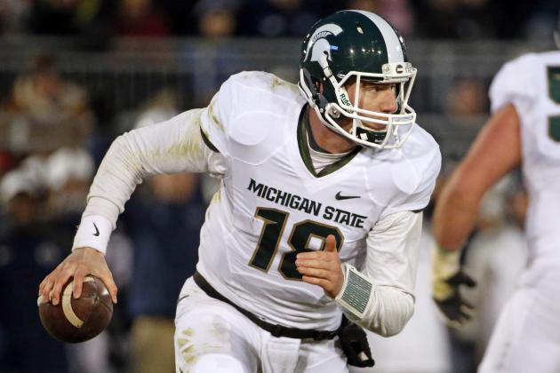 No. 11 Michigan State Quarterback Connor Cook 