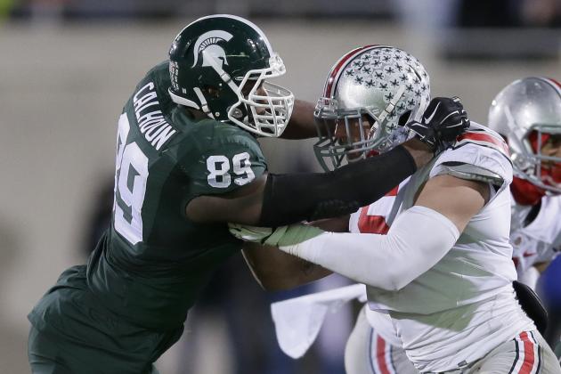 No. 4 Michigan State Defensive End Shilique Calhoun