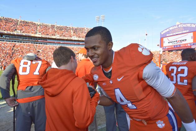 No. 23 Clemson Quarterback Deshaun Watson