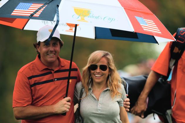 4. Phil and Amy Mickelson