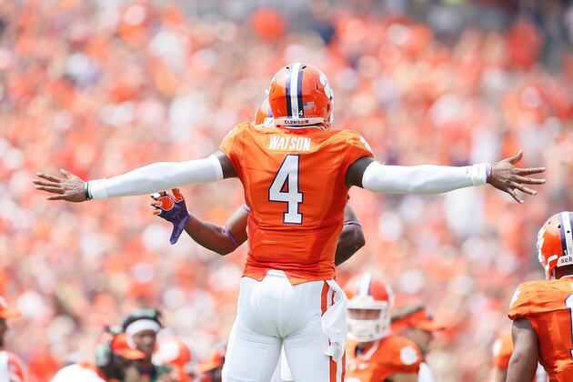 Appalachian State at No. 12 Clemson