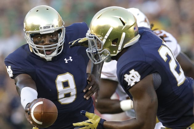 No. 9 Notre Dame at Virginia