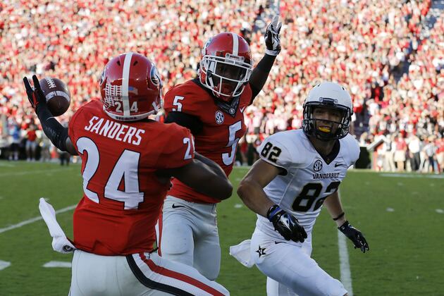 No. 10 Georgia at Vanderbilt