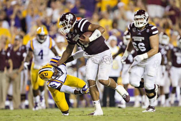 No. 14 LSU at No. 25 Mississippi State