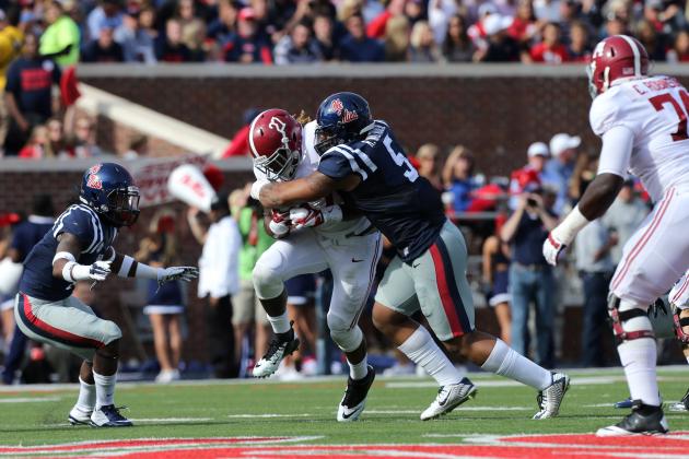 No. 15 Ole Miss at No. 2 Alabama