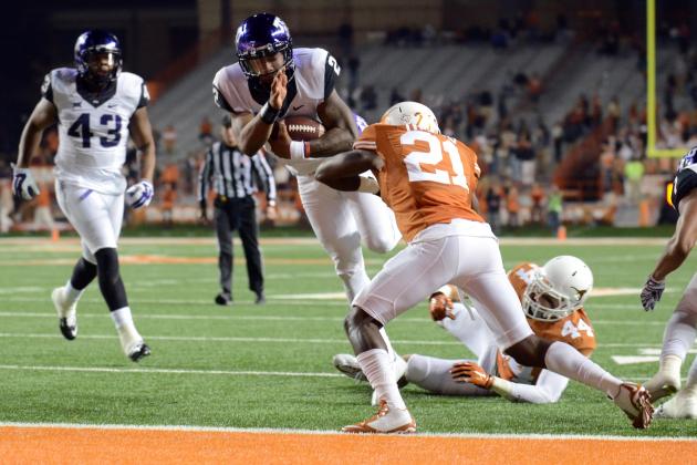 Texas at No. 4 TCU