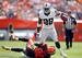 Running back Latavius Murray taking a carry