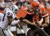 Linebacker Malcolm Smith sacking quarterback Josh McCown